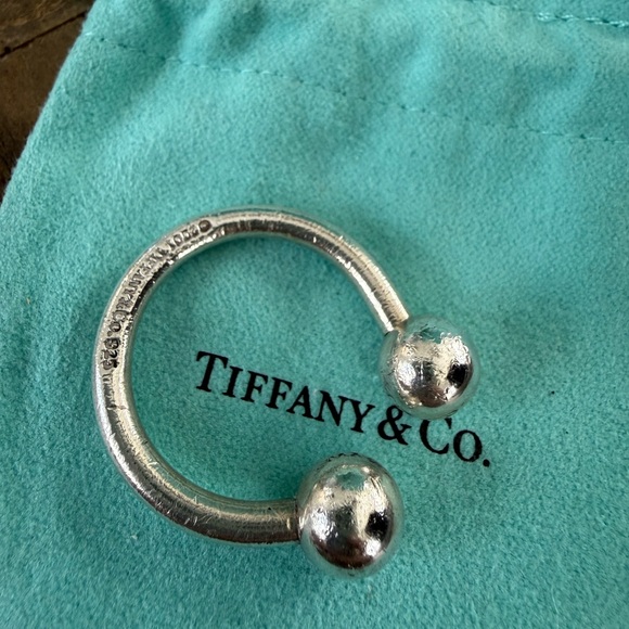 Tiffany & Co. Silver Key Ring - Picture 2 of 3